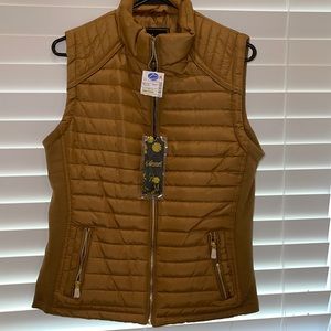 NWT- Womens Brown Vest